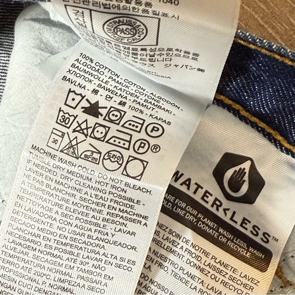 Levi’s Dad Jean - Dark Blue 25 Wide Baggy Slouchy Relaxed - Picture 8 of 13